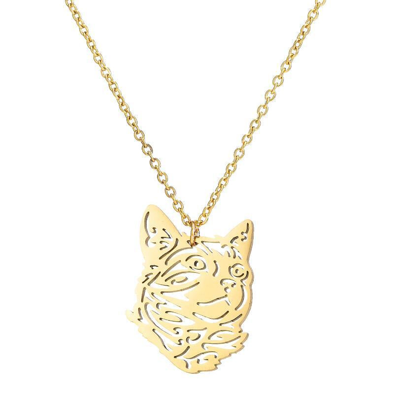 Cat Face Necklace