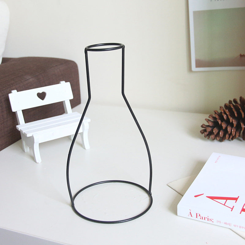 Retro Iron Flower Vases