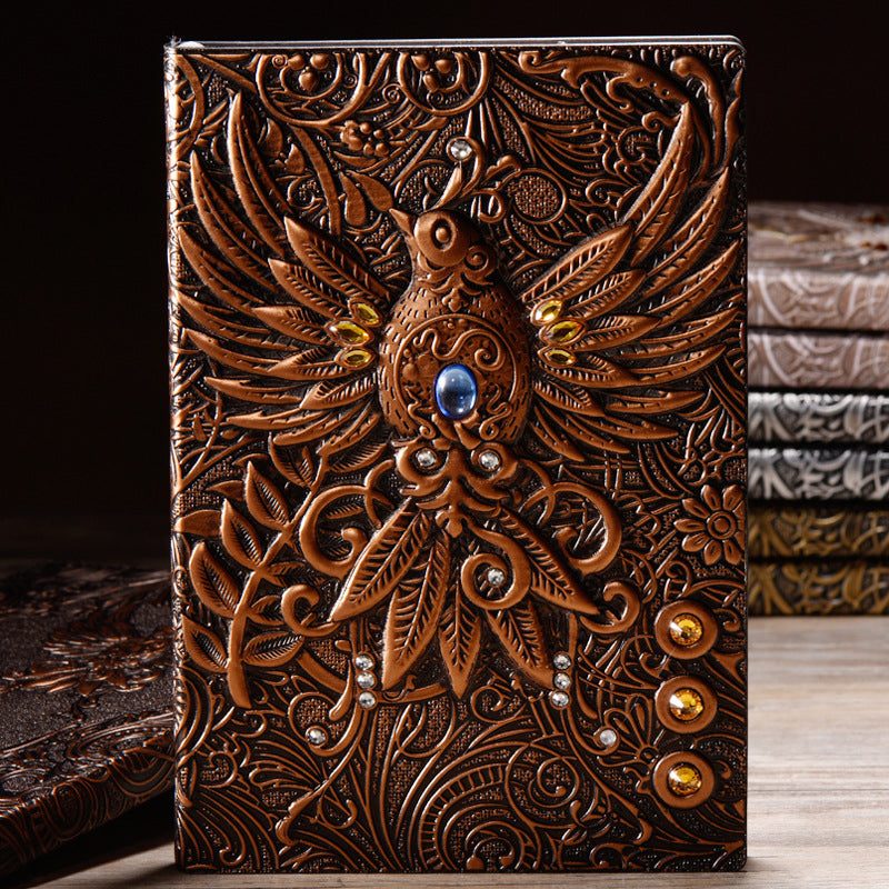 3D Phoenix Relief Notebook