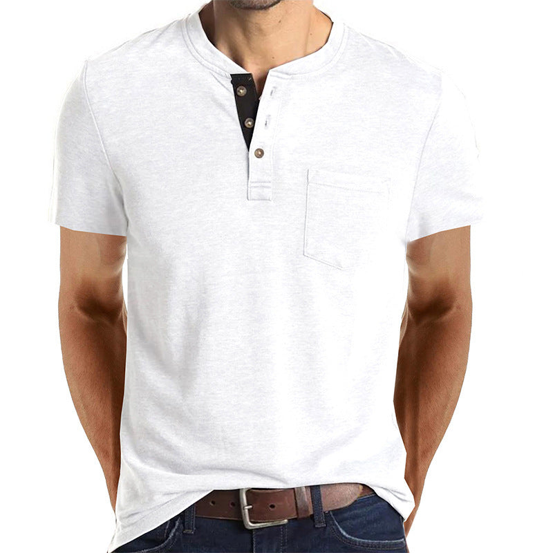 Men's Cotton Multi Color Short Sleeve T-shirt