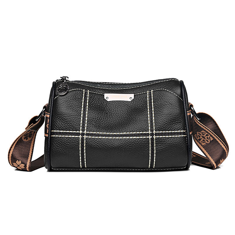 Small Triple Compartment Crossbody Bag