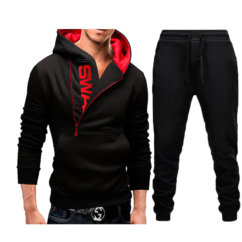 Side Zip Contrast Set