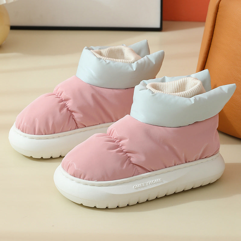 High-top Thick-Soled Warm Cotton Shoes