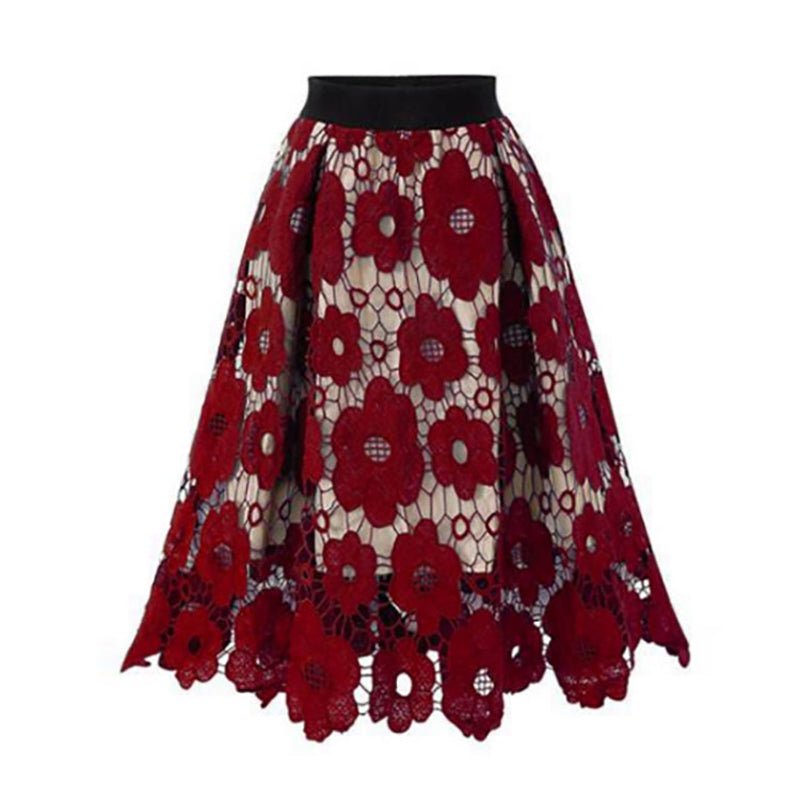 European Style Lace Skirt