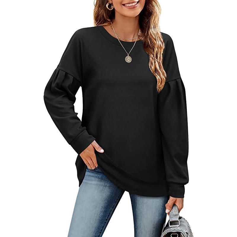 Womens Fall Blouses Long Sleeve T-shirts