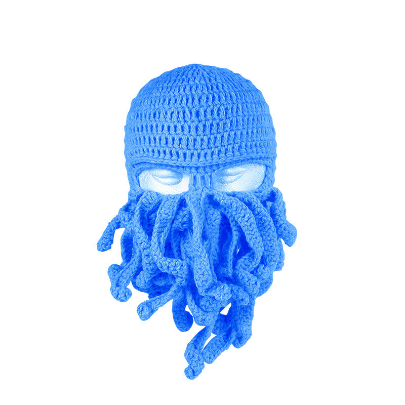 Handmade Woolen Octopus Hat