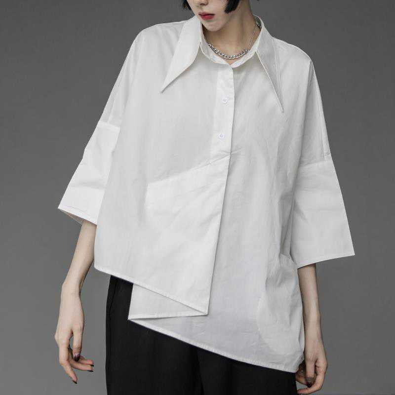 Summer Loose Irregular Shirt