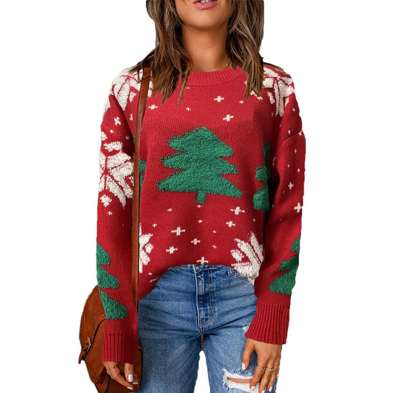 Crewneck Pullover Christmas Sweater