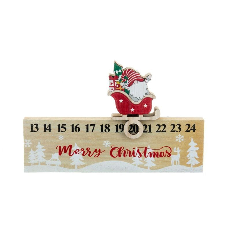 Wooden Mobile Calendar Ornament