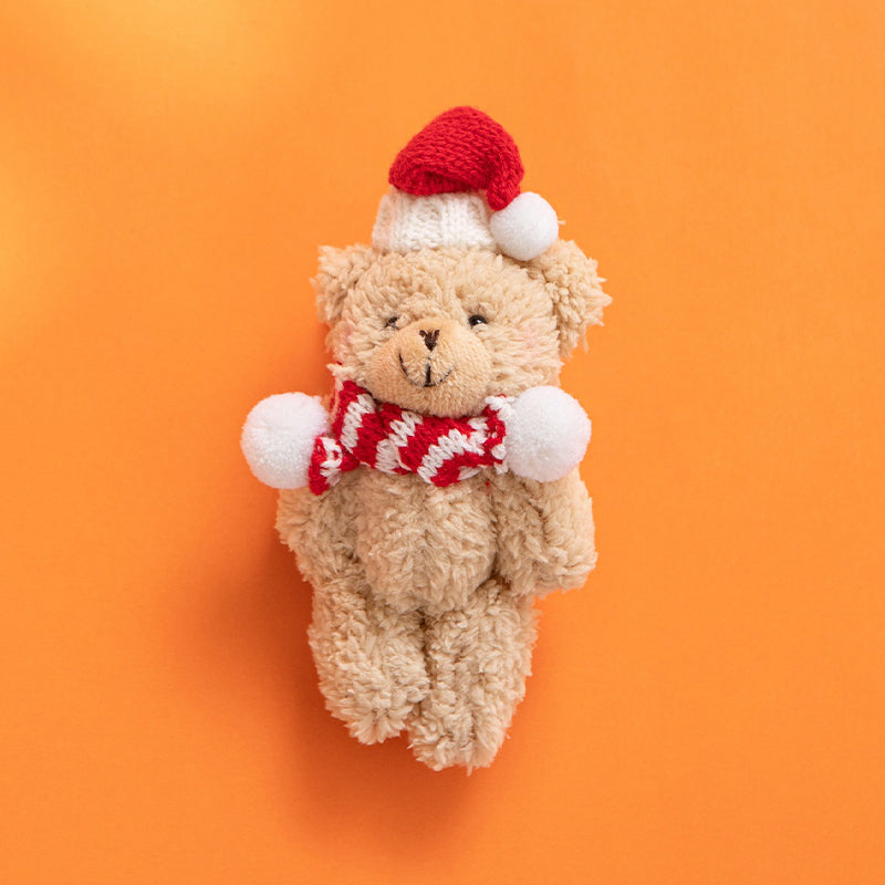 Scarf Bear Ornament