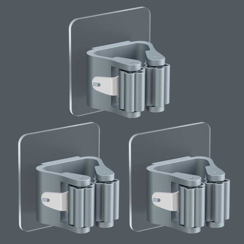 Wall Mounted Mop Holder (3 PCS)