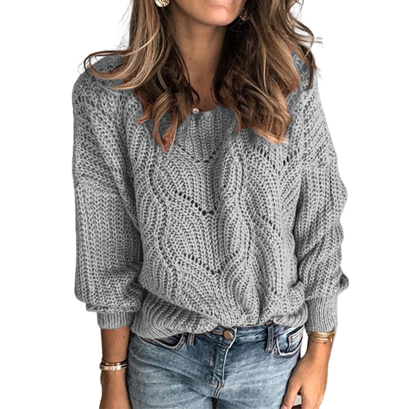 Crochet Knit Pullover Sweaters