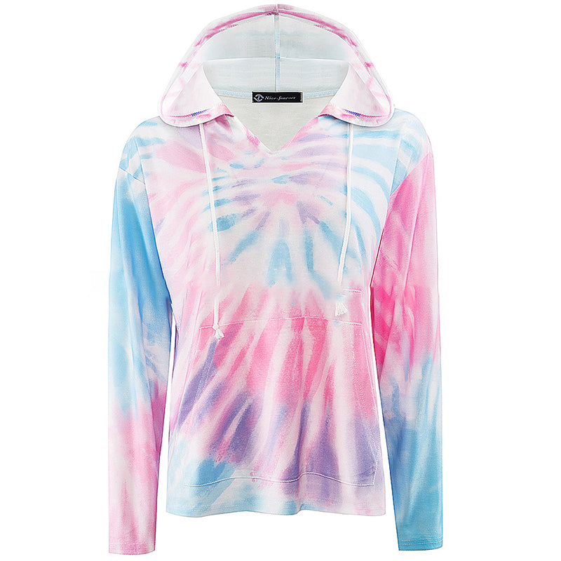 Tie-dye Print Sweatshirt