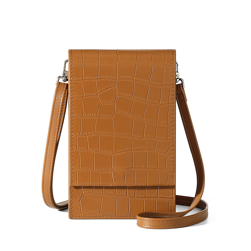 Stone Pattern Phone Bag