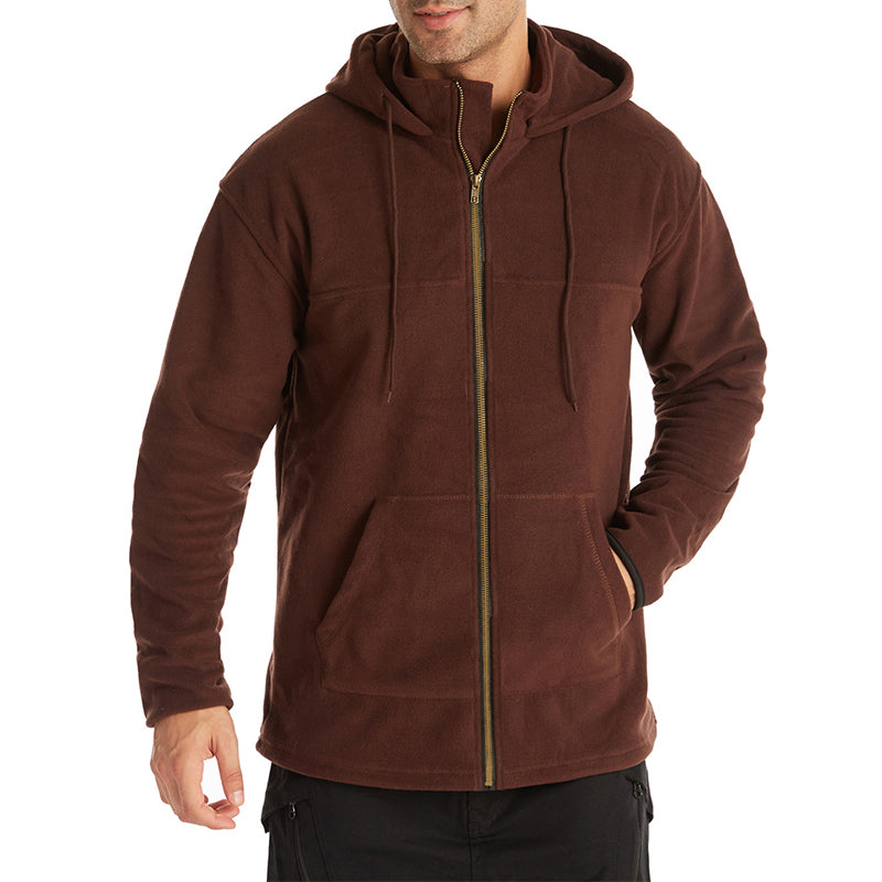 Zip-up Hooded Jacket