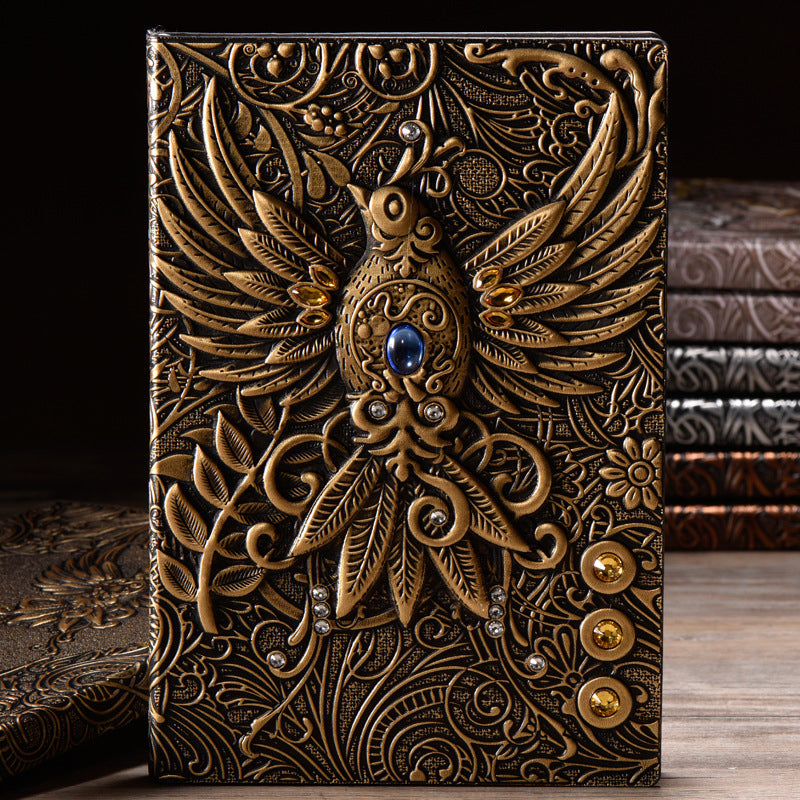 3D Phoenix Relief Notebook