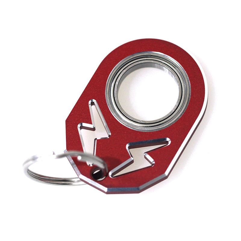 Lightning Spin Keychain