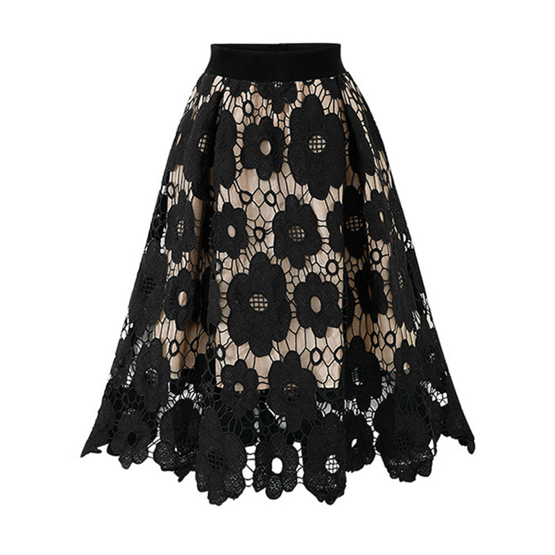 European Style Lace Skirt