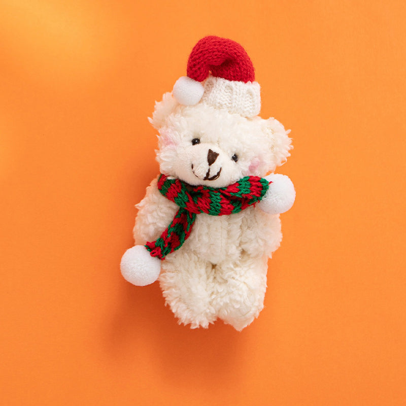 Scarf Bear Ornament