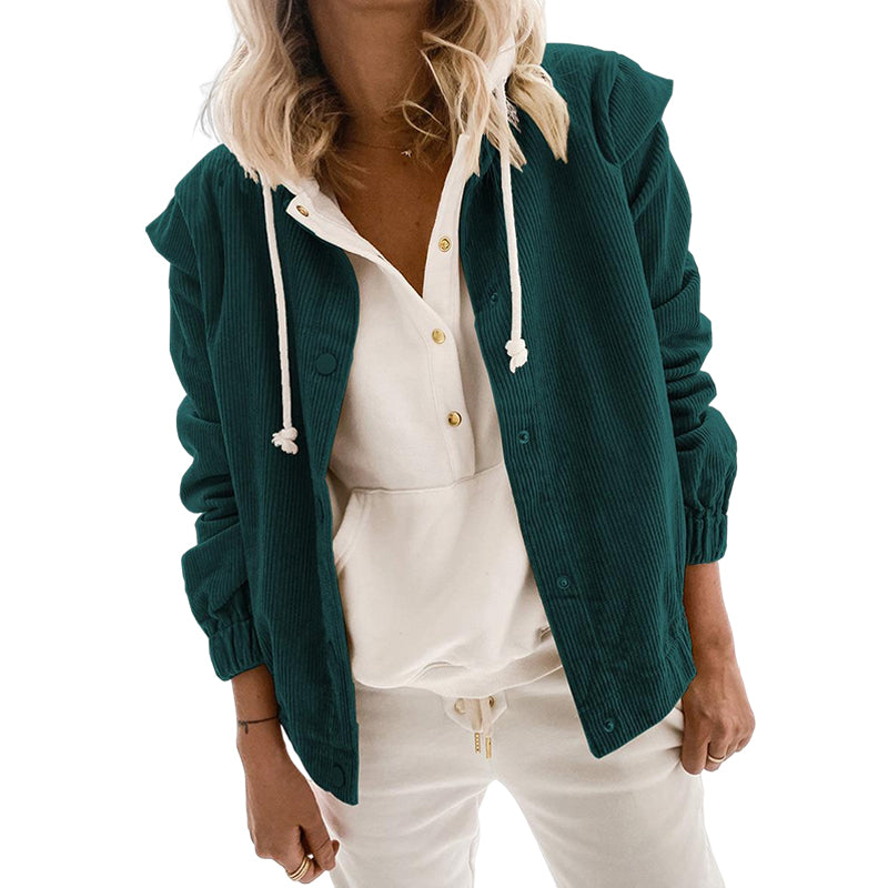 Lapel Corduroy Jacket