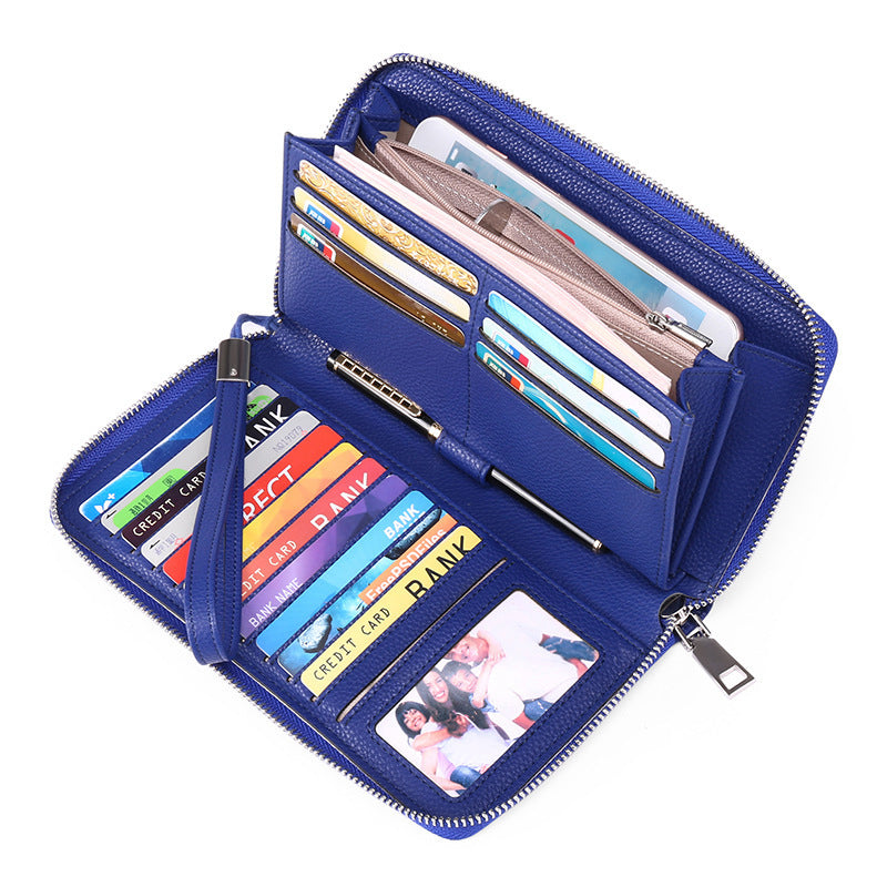 Large Capacity RFID Blocking Wallet