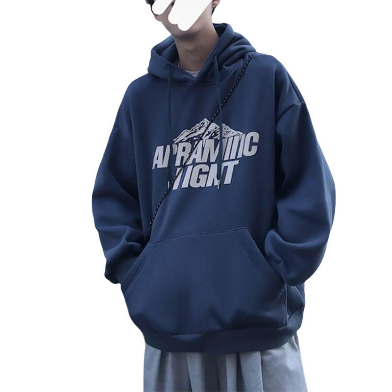 Man's Spring Autumn Loose Hoodie