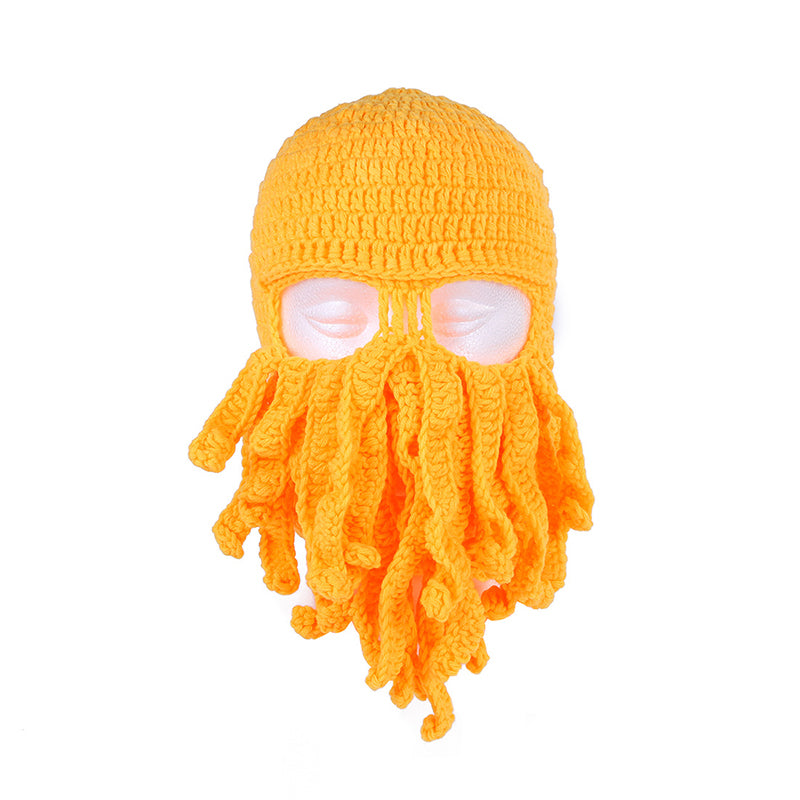 Handmade Woolen Octopus Hat