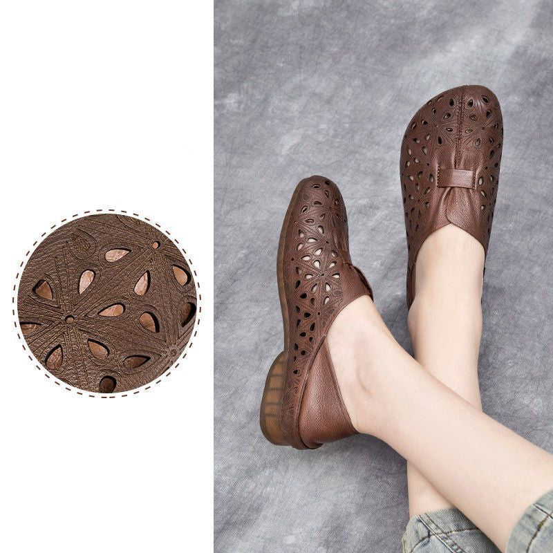 Cutout Breathable Mom Sandals