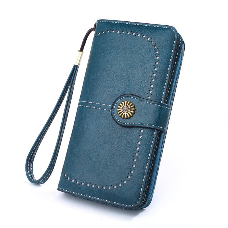 Porte-monnaie zippé vintage