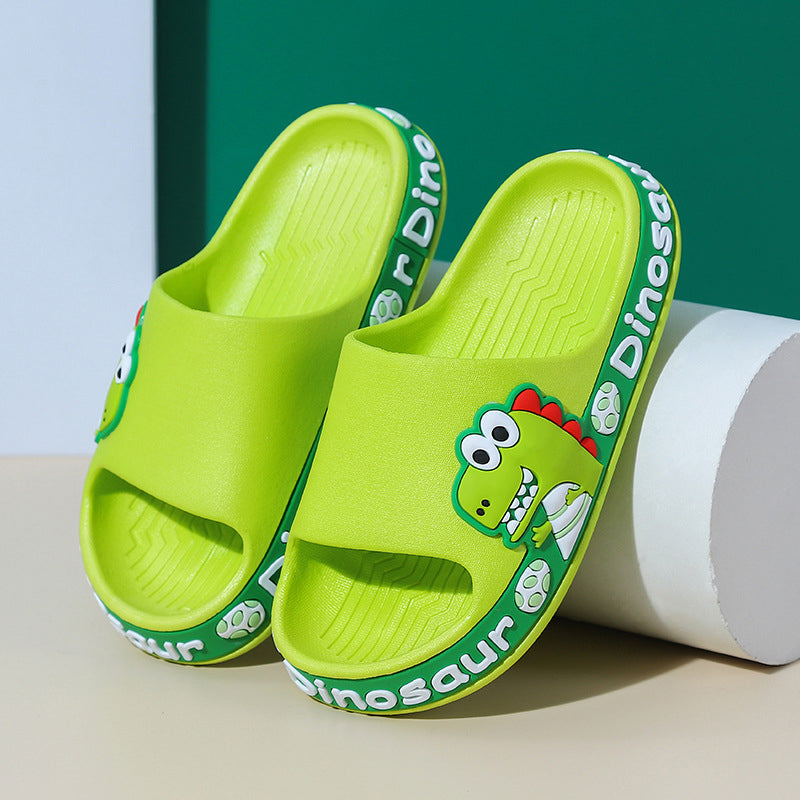Dinosaur Soft Bottom Non-slip Children's Slippers