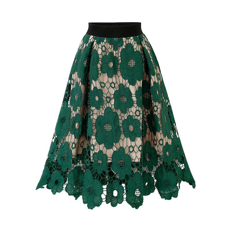 European Style Lace Skirt