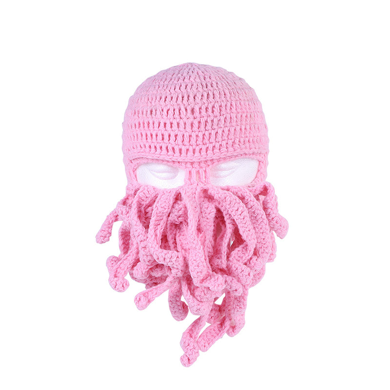Handmade Woolen Octopus Hat