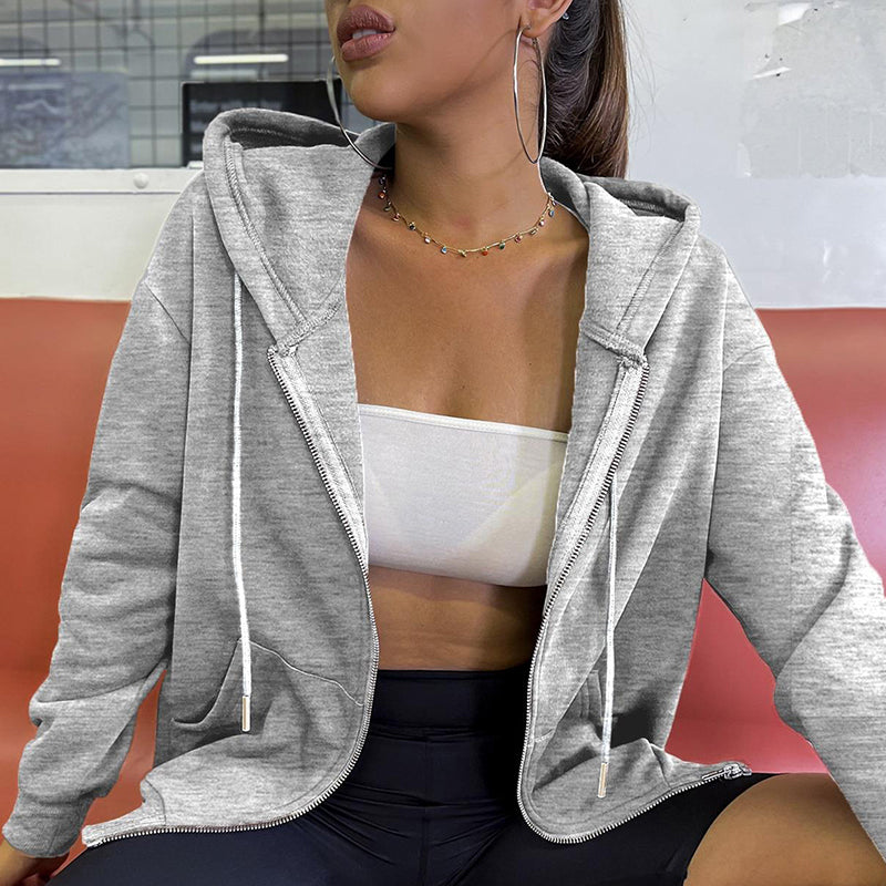 Stylish Hooded Casual Sweatshirt