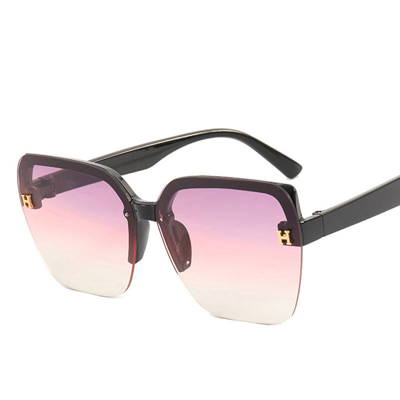 Unisex Fashion Large Lens Sunglasses