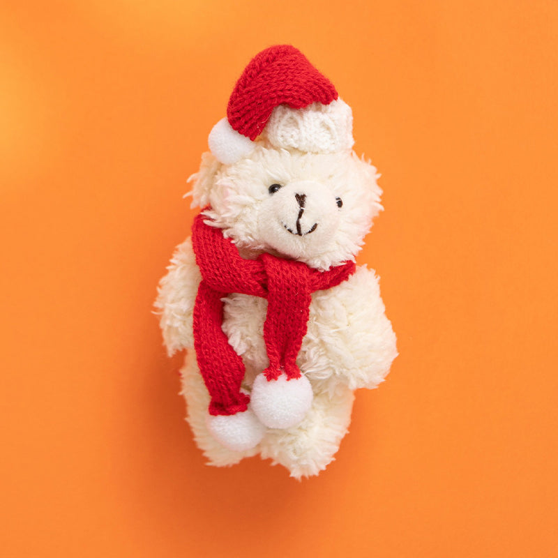 Scarf Bear Ornament