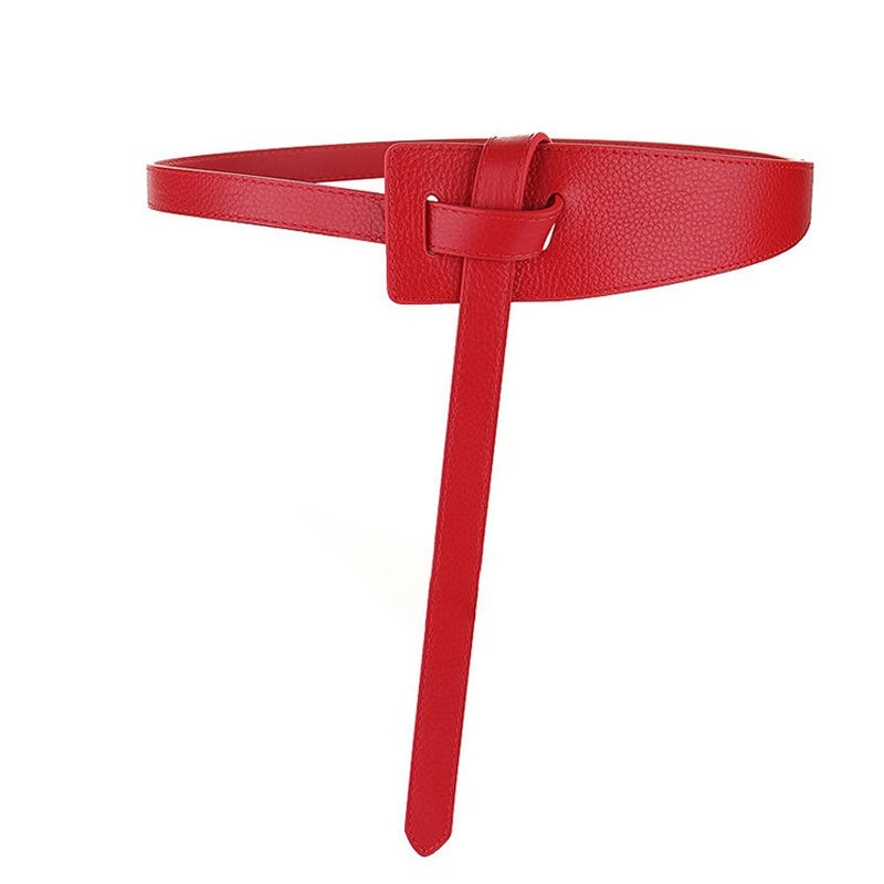Ladies Fashion Belt Leather Wide Waist Seal