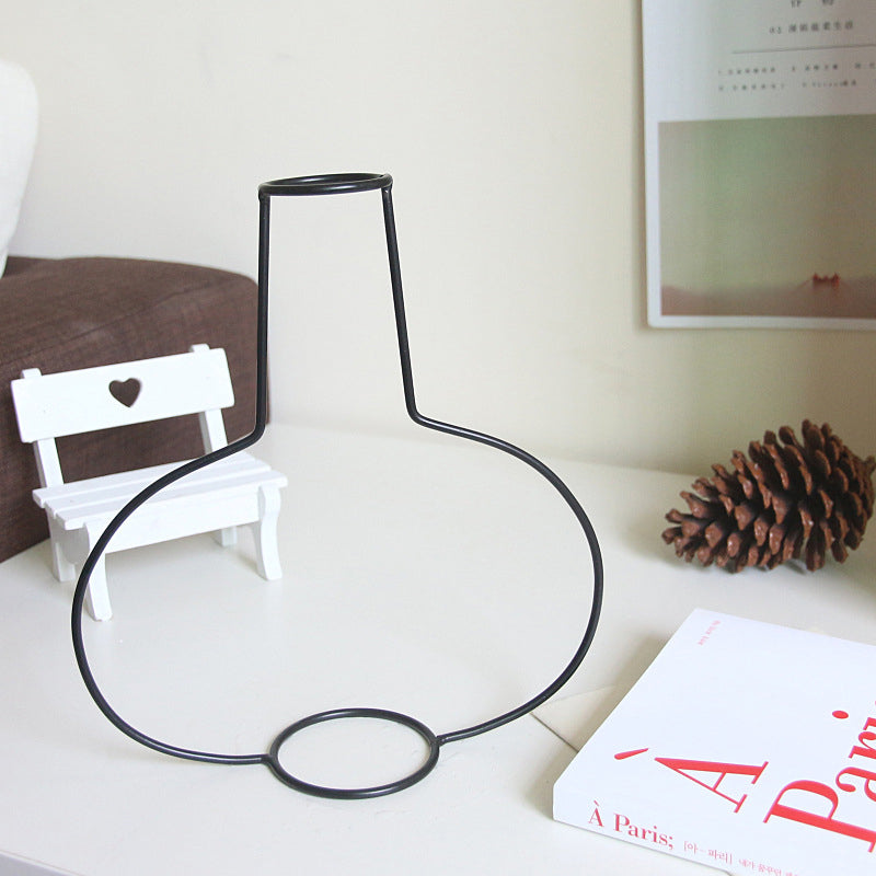 Retro Iron Flower Vases