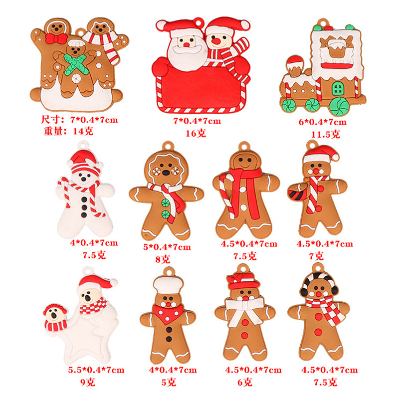 Gingerbread Man Christmas Tree Ornament