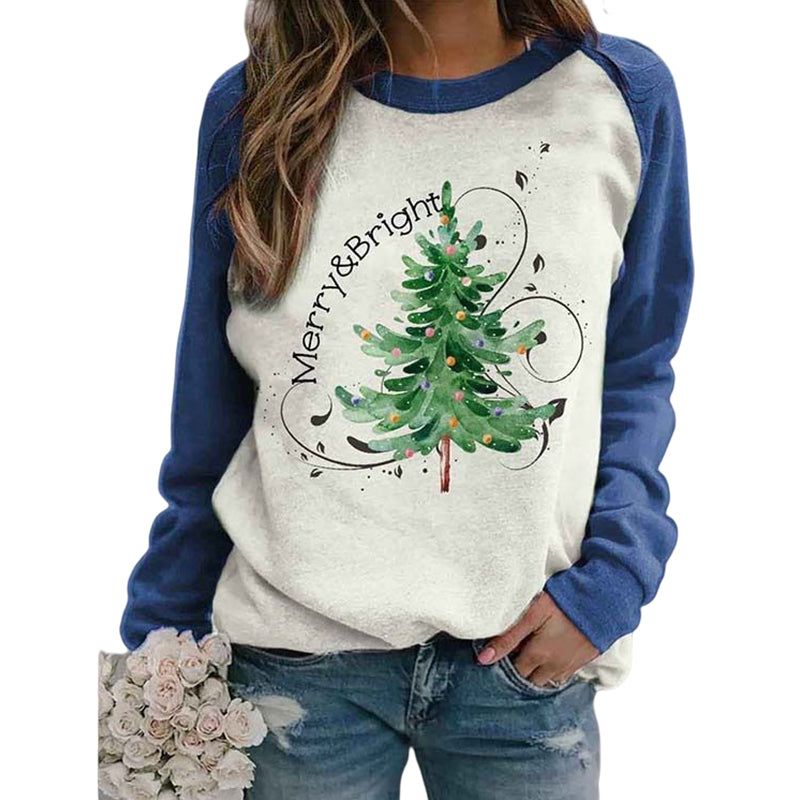 Christmas Tree Sweatshirt For Women