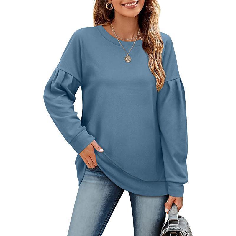 Womens Fall Blouses Long Sleeve T-shirts