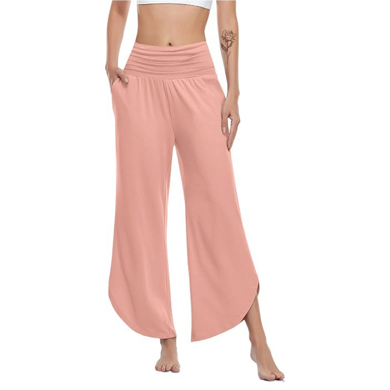 Home Wide Leg Yoga Pants