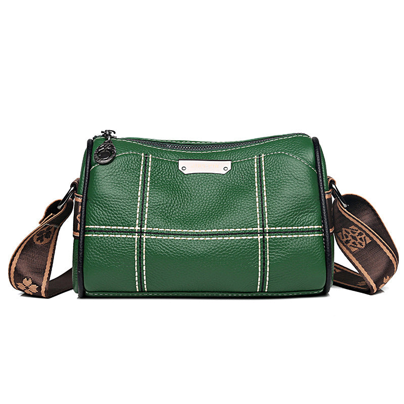 Small Triple Compartment Crossbody Bag