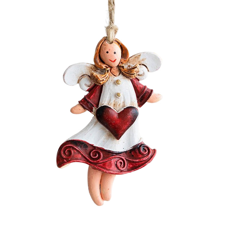 Vintage Angel Resin Pendant