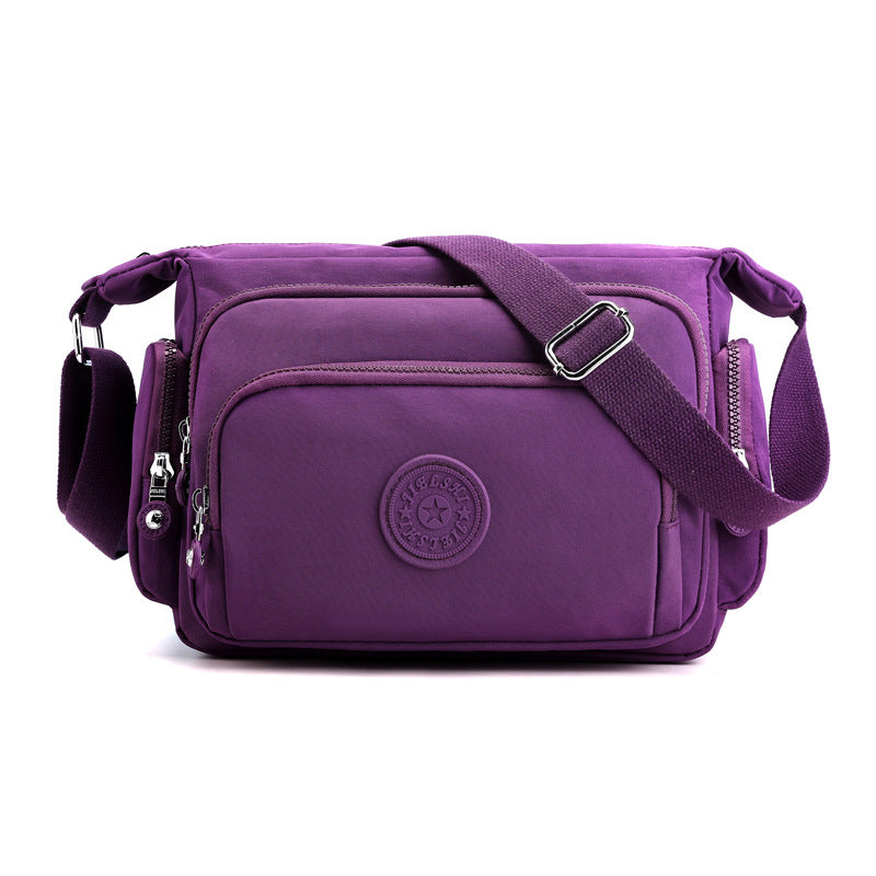 Waterproof Nylon Crossbody Shoulder Bag