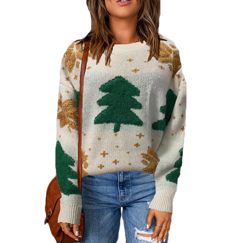 Crewneck Pullover Christmas Sweater