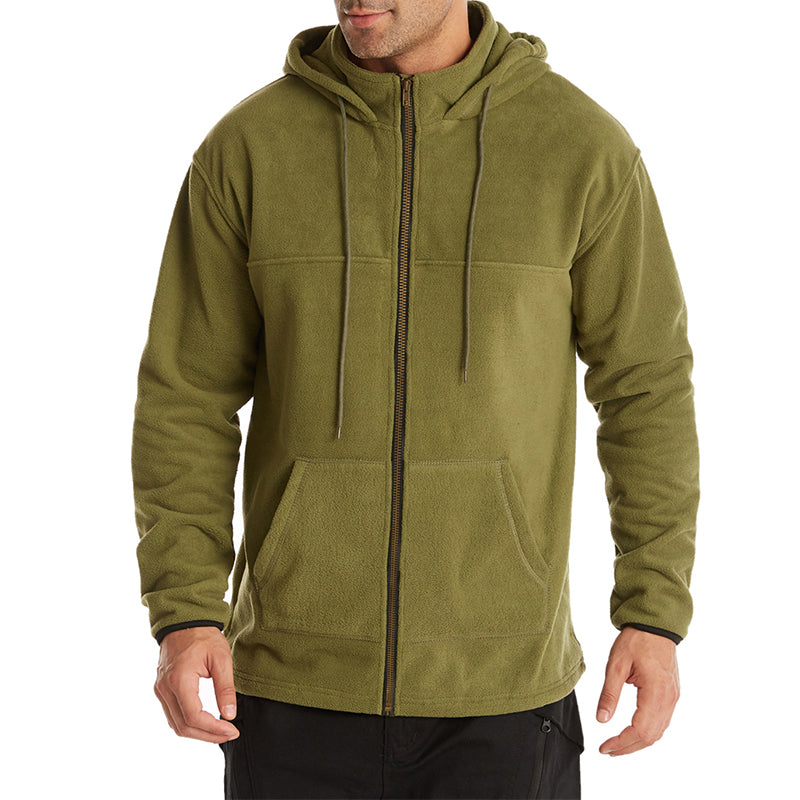 Zip-up Hooded Jacket