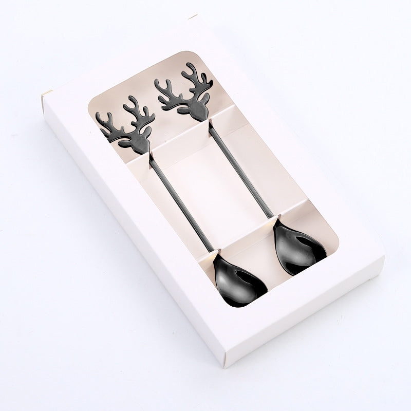 Christmas Decorations for Home - Christmas Metal Spoon Gift Set