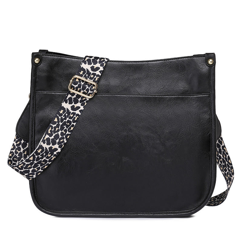 Leopard Print Crossbody Bag