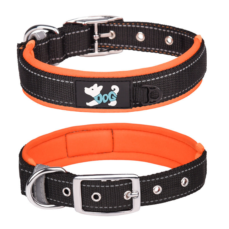 Nylon Reflective Dog Collar