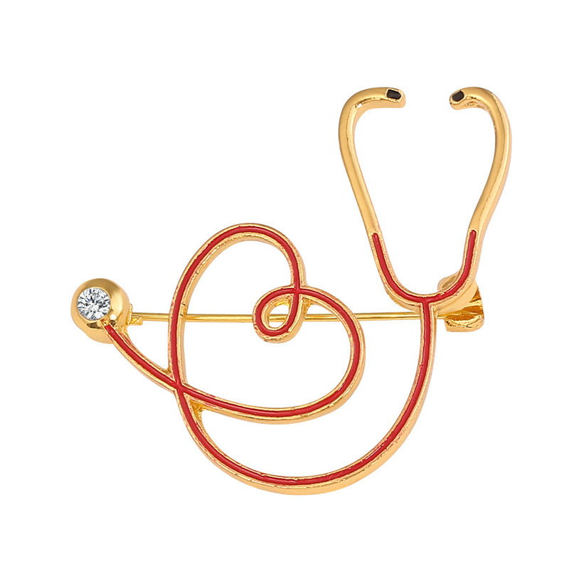Stethoscope Pin